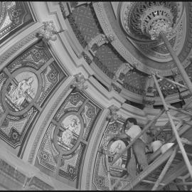 Restoration of Sydney Town Hall, George Street Sydney, 1991