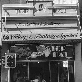 Top Hat vintage store, George Street Haymarket, 1986