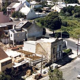 Terrace houses, corner of Pitt and Raglan Streets Waterloo, 1988