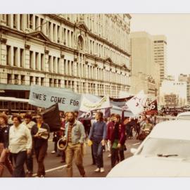 Stonewall march for gay rights, George Street Haymarket, 1982