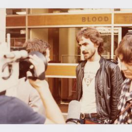 Interview, Red Cross Blood Bank, 1983