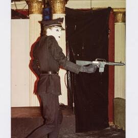 Performer at Stranded nightclub, Strand Arcade, George Street Sydney, circa 1979-1984