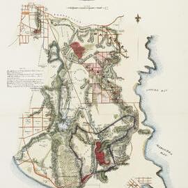 Map - Plan Shewing Present Water Supply and Proposed Improvements, 1869