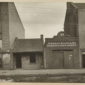 Print - Crooke, Kerr and Co. General Engineers, Bathurst Street Sydney, circa 1911-1912