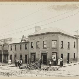 Print - Cleveland and Dale Streets Chippendale, circa 1911-1912