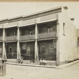 Print - Bremner and Harvey Streets Pyrmont, circa 1911-1912