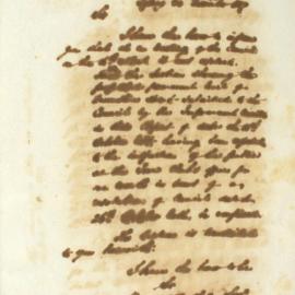 Letter - Notice of resolution to confirm permanent level of Devonshire Street, 1847