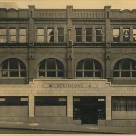 Atkinson's Perfume Factory, exterior view, Kent Street Sydney, circa 1931