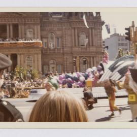 Float in Waratah Festival Parade, circa 1965-1975