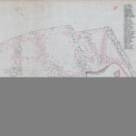 Plan - Improvement plan and chart of existing trees, Victoria Park, Parramatta Road Camperdown, 1936