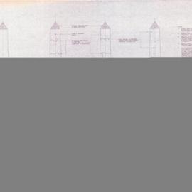 Plan - The Obelisk conservation, Hyde Park Monuments project, Elizabeth Street Sydney, 1990