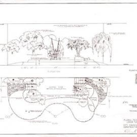 Plan - City Council exhibit at floral festival, Lower Sydney Town Hall, George Street Sydney, 1966