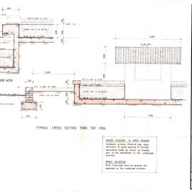 Plan - Finishes on the Elsie Bruce-Stevens Memorial Fountain, Wynyard Park, York Street Sydney, 1983