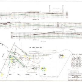 Plan - Proposed remodelling of greens, Golf Links, Anzac Parade Moore Park, 1970