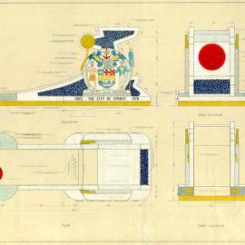 Plan - City Council float, Waratah Spring Festival, Sydney, 1970