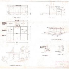 Plan - Portable stage, parks generally, Sydney, 1956