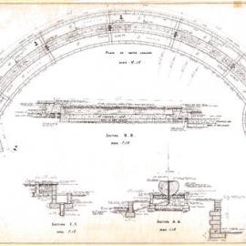 Plan - Water Cascade in the Fragrance Garden at Phillip Park,1958