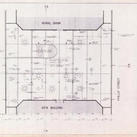 Plan - Location plan, Martin Place stage 4, Martin Place Sydney, 1977