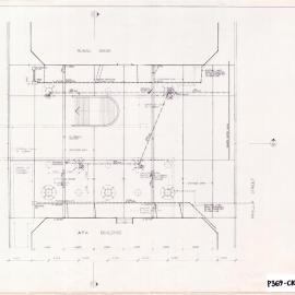 Plan - Hydraulic services plan, Martin Place stage 4, Martin Place Sydney, 1977