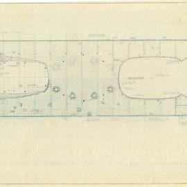Plan - Paving layout, Martin Place stage 2E, Martin Place Sydney, 1975