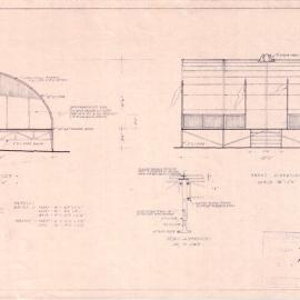 Plan - Proposed prefabricated dais, Martin Place Plaza Sydney, 1961