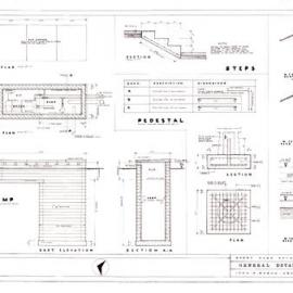 Plan - General details, Busby Bore Fountain, Hyde Park North Sydney, 1960