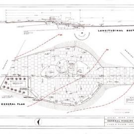 Plan - General working drawing, Busby Bore Fountain, Hyde Park North Sydney, 1960