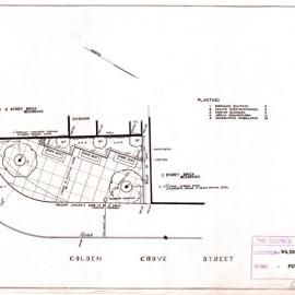 Plan - Proposed rest area, Wilson Street Newtown, 1960