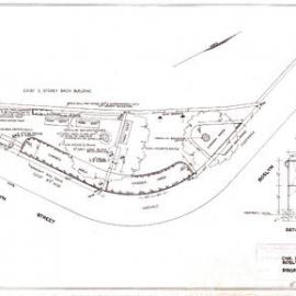 Plan - Proposed rest area, Roslyn Street Rushcutters Bay, 1964