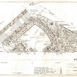 Plan - Proposed rest area, John Armstrong Reserve, Onslow Avenue Elizabeth Bay, 1965