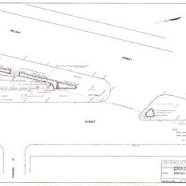 Plan - Proposed beautification of Jack Floyd Reserve, Cope Street Redfern, 1968