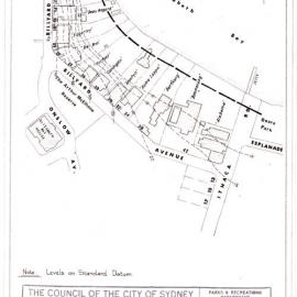 Plan - Foreshore scenic protection, Lots 12-42 Billyard Avenue Elizabeth Bay, 1968