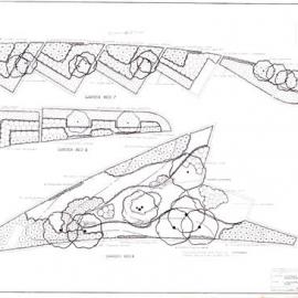 Plan - Landscape development plan for the Western Distributor pedestrian area 2, Pyrmont, 1972