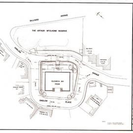 Plan - Proposed landscape remodelling, Elizabeth Bay House, Onslow Avenue Elizabeth Bay, 1975