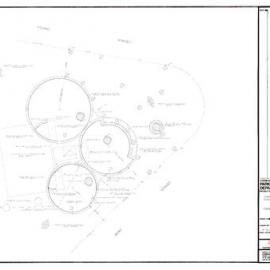 Plan -Garden layout for the proposed streetscape remodelling, Farrer Place Sydney, 1976