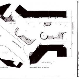 Plan - Proposed closure streetscape details, Springfield Avenue Potts Point, 1983