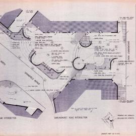 Plan - Proposed closure streetscape details, Springfield Avenue Potts Point, 1983