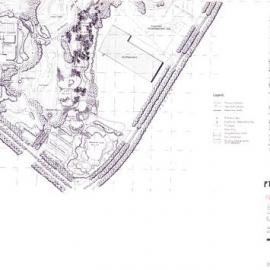 Plan - Master plan for Sydney Park southside, Euston Road Alexandria, 1989