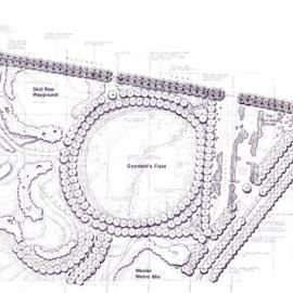 Plan - Preliminary sketch plan sheet 2 of 6 for Sydney Park southside, Euston Road Alexandria, 1989