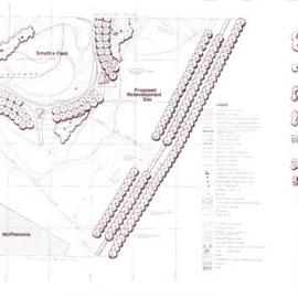 Plan - Preliminary sketch plan sheet 4 of 6 for Sydney Park, Euston Road Alexandria, 1989