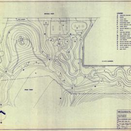 Plan - Layout and grading plan, Sydney Park stage two, Mitchell Road Alexandria, 1984