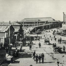 Site Fence Image - Central Railway Station, Pitt Street Haymarket, circa 1905