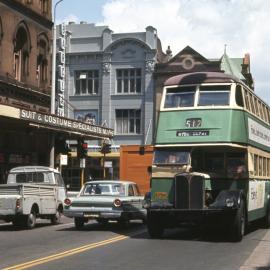 Site Fence Image - Hay Street, view west near George Street Haymarket, 1970