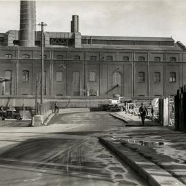 Site Fence Image - Pier Street, view west to Ultimo Power Station, 1937