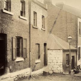 Site Fence Image - Bates Lane Sydney, circa 1900