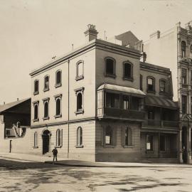 Site Fence Image - At the corner of York and Margaret Streets Sydney, circa 1913