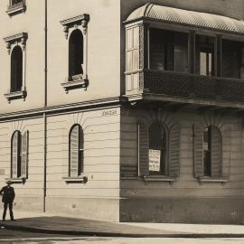 Fascia Image - At the corner of York and Margaret Streets Sydney, circa 1913