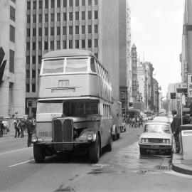 Site Fence Image - George Street, view south at Jamison Street Sydney, 1971