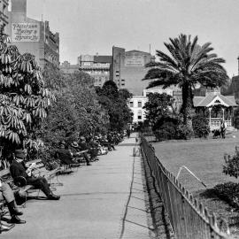Site Fence Image - Wynyard Park, Carrington Street Sydney, circa 1910