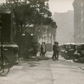 Site Fence Image - Carrington Street Sydney, view north, 1932